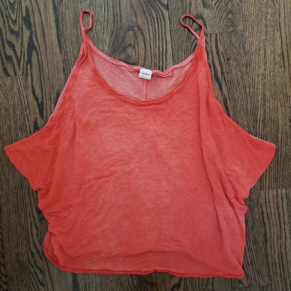 Free People / We the Free Sand Dollar Scoop Neck Tank Top Size Medium - Picture 2 of 6